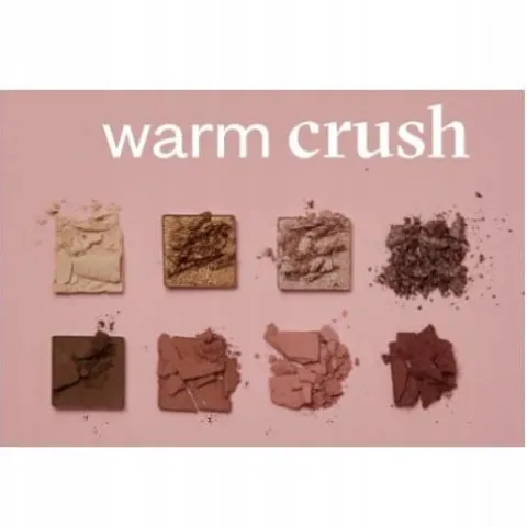 PAESE Warm Crush paletka cieni do powiek 8 kolorów 11g