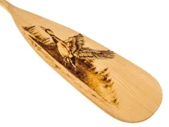 Pagaj John Paddle Beavertail Ozdoba Wypalany 110 cm - Flying Duck 110 cm
