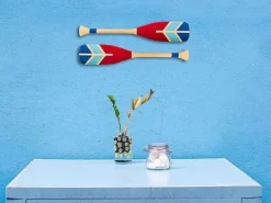 Pagaj John Paddle Ozdoba Kolorowy Malowany 60 cm WZ3 60 cm