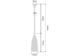 Pagaj John Paddle Ozdoba Wypalany 110 cm - Dutchman Boat 110 cm