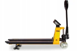 PALECIAK WÓZEK PALETOWY Z DOKŁADNĄ WAGĄ CYFROWĄ 2500kg 1150mm POWYSTAWOWY