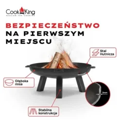 Palenisko ogrodowe COOK KING Polo 80 cm