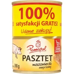 Pamapol Pasztet mazowiecki wieprzowy 390 g