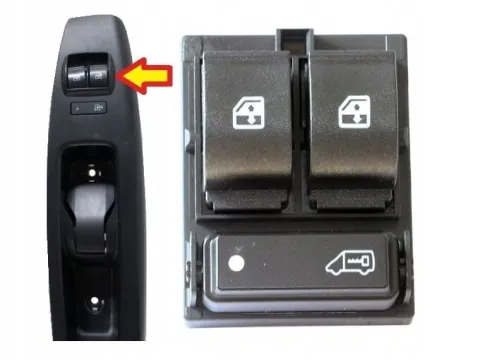 Panel Klawisze Przyciski Przełącznik szyb Fiat Doblo Opel Combo 2010-2018
