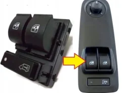 Panel Klawisze Przyciski Przełącznik szyb Fiat Doblo Opel Combo 2010-2018