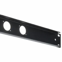 Panel maskujący zaślepka 4 gniazd XLR Rack 19 1U Aluminium Thon 4XLR 90°