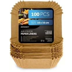 Papier do pieczenia wkładki do frytkownicy 16 cm Berdsen - 100 szt