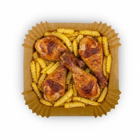 Papier do pieczenia wkładki do frytkownicy 16 cm Berdsen - 100 szt