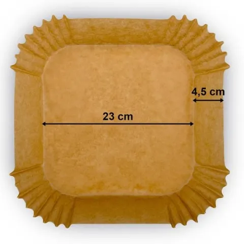 Papier do pieczenia wkładki do frytkownicy 23 cm Berdsen - 100 szt