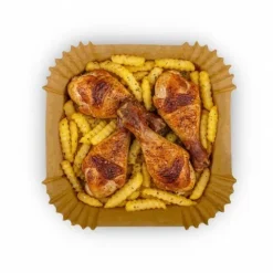 Papier do pieczenia wkładki do frytkownicy 23 cm Berdsen - 100 szt