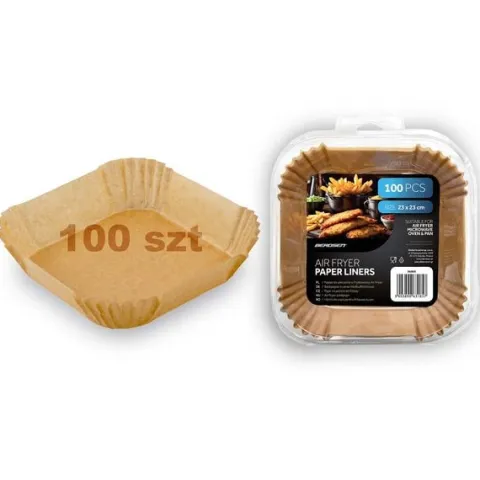 Papier do pieczenia wkładki do frytkownicy 23 cm Berdsen - 100 szt