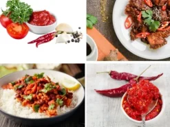 Papryka chilli całe suszone czerwone bez ogonków hot Tajlandia red dried piment seche 57g