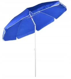 Parasol ogrodowy TNT 180 cm - niebieski