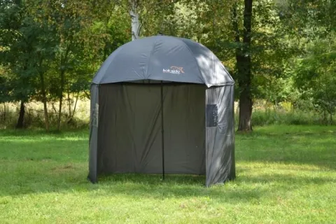 PARASOL WĘDKARSKI NAMIOT Z BOKAMI 3/4 250cm 2,5m + WBIJAK HOKKAIDO ZESTAW