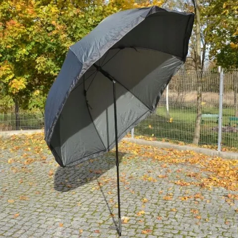 PARASOL WĘDKARSKI PEŁNY NAMIOT 250CM GUMA PARASOL DLA ZADAŃ SPECJALNYCH