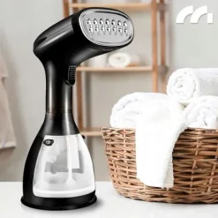 PAROWNICA DO UBRAŃ ŻELAZKO PAROWE STEAMER PAROWY ZESTAW AKCESORIA KLIPS 7w1