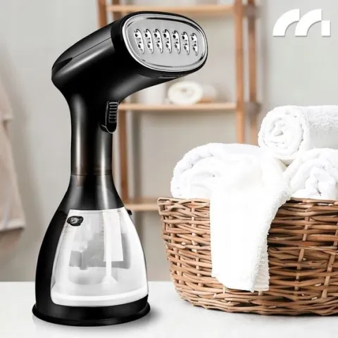 PAROWNICA DO UBRAŃ ŻELAZKO PAROWE STEAMER PAROWY ZESTAW AKCESORIA KLIPS 7w1