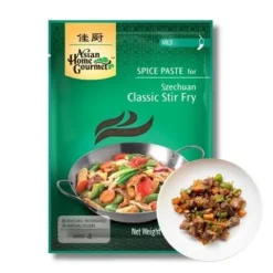 Pasta przyprawa do stir-fry wieprzowina po Syczuańsku Sychuan AHG 50g
