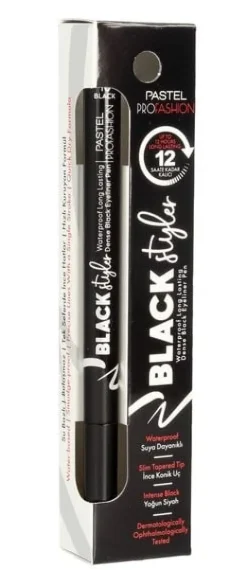 PASTEL Pro Fashion Black Styler Eyeliner w pisaku czarny 1.1ml