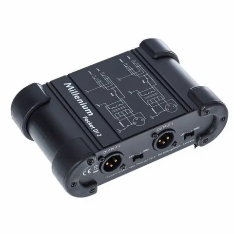 Pasywny 2-kanałowy moduł DI Box Dual/Mono Millenium Pocket DI 2