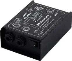 Pasywny mono DI Box symetryzator sygnału rozłączenie masy Millenium DI-E