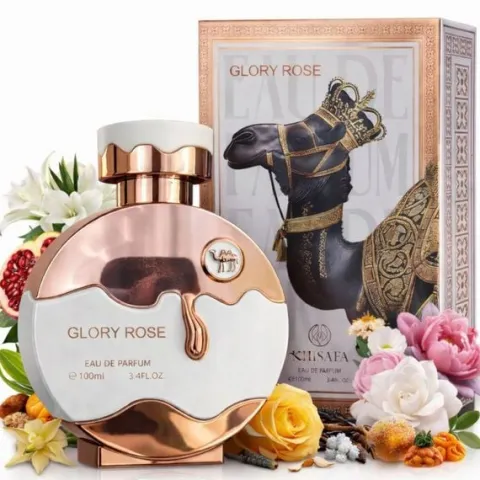 Perfumy Arabskie damskie Orientalne trwałe EDP Glory Rose Khasfa 100ml