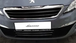 PEUGEOT 308 II Listwy CHROM na GRILL atrape Tuning