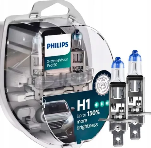 Philips Żarówki H1 X-Treme Vision Pro150 +150%
