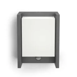 PHILIPS Kinkiet Ogrodowy Elewacyjny LED Lampa z czujnikiem 6W 4000K ARBOUR