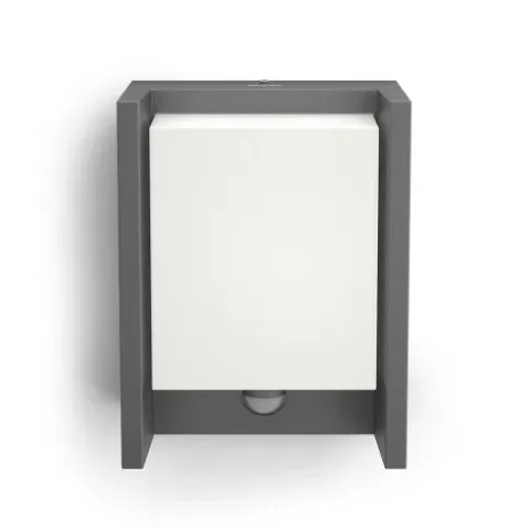 PHILIPS Kinkiet Ogrodowy Elewacyjny LED Lampa z czujnikiem 6W 4000K ARBOUR
