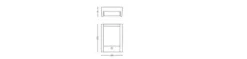PHILIPS Kinkiet Ogrodowy Elewacyjny LED Lampa z czujnikiem 6W 4000K ARBOUR
