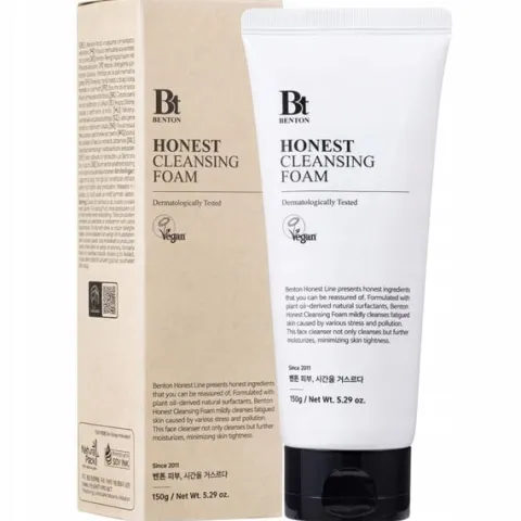 Pianka oczyszczająca do mycia twarzy BENTON Honest Cleansing Foam 150g