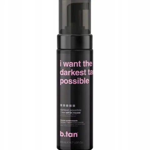 Pianka samoopalająca b. ciemna b.tan I Want The Darkest Tan Possible 200ml