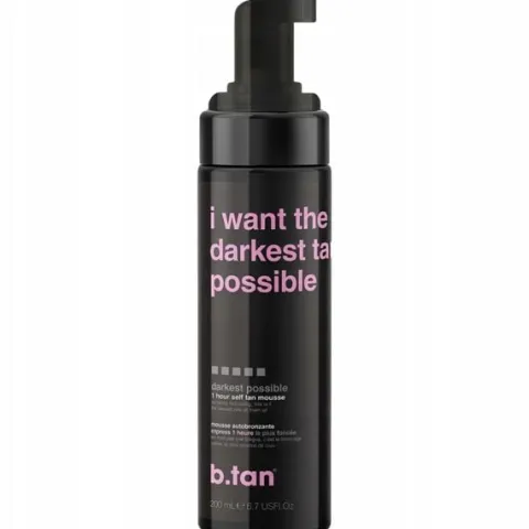 Pianka samoopalająca b. ciemna b.tan I Want The Darkest Tan Possible 200ml