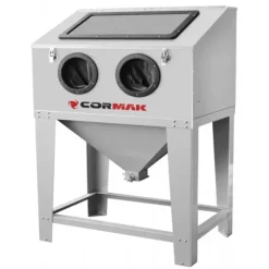 PIASKARKA KABINOWA 220L CORMAK KDP220TOP 8 BAR KABINA DO PIASKOWANIA