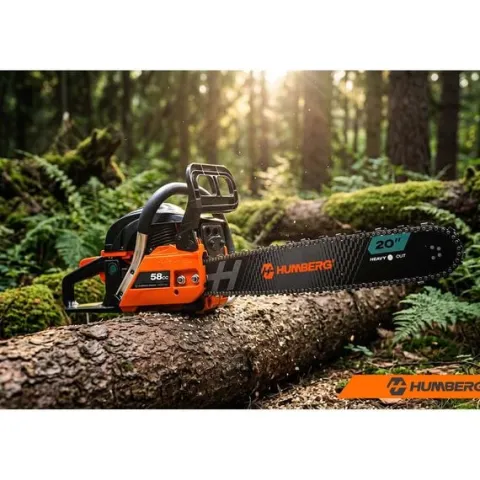 Piła spalinowa łańcuchowa pilarka do drewna 16" Humberg HM-662 + olej