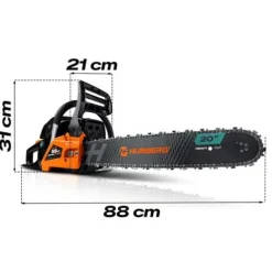 Piła spalinowa łańcuchowa pilarka do drewna 16" Humberg HM-660 + olej