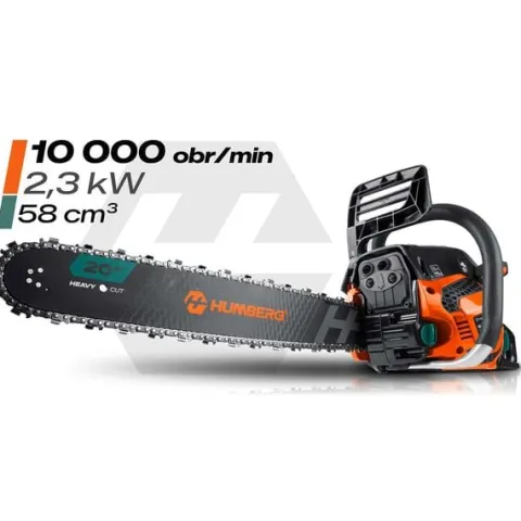 Piła spalinowa łańcuchowa pilarka do drewna 16" Humberg HM-660 + olej