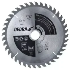 PIŁA TARCZOWA DO DREWNA Z WĘGLIKIEM DEDRA H31580 80 ZĘBÓW, ŚR.315X30MM, WIDIA
