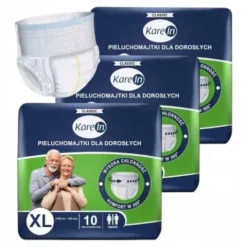 PIELUCHOMAJTKI PAMPERSY DLA DOROSŁYCH KAREIN CLASSIC XL 30 SZTUK