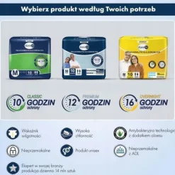 PIELUCHOMAJTKI PAMPERSY DLA DOROSŁYCH KAREIN CLASSIC M 30 SZTUK