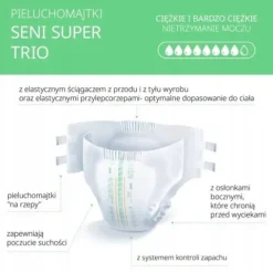 PIELUCHOMAJTKI SENI SUPER TRIO L DLA DOROSŁYCH NA NOC 10szt. NA RZEPY