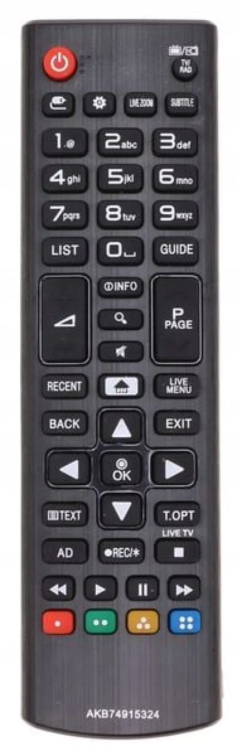 PILOT Do TV Telewizora LG Smart UNIWERSALNY AKB74915324
