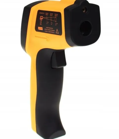 PIROMETR TERMOMETR LASEROWY BEZDOTYKOWY NA PODCZERWIEŃ EMISYJNOŚĆ -50 +750