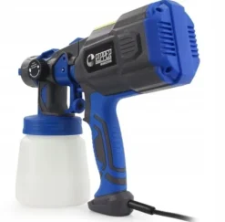 PISTOLET AGREGAT MALARSKI DO MALOWANIA ŚCIAN 550W 3 DYSZE ZESTAW + OKULARY