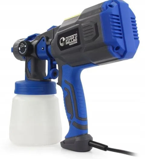 PISTOLET AGREGAT MALARSKI DO MALOWANIA ŚCIAN 550W 3 DYSZE ZESTAW + OKULARY