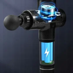 PISTOLET DO MASAŻU CIAŁA MASAŻER MASSAGE GUN 24V WIELKA MOC 200W TURBO XXXL