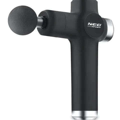 Pistolet do masażu ciała 8 nakładek NS-501 Neo-sport czarny