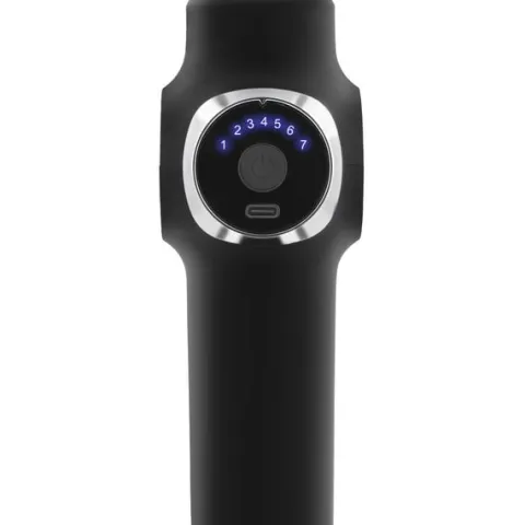 Pistolet do masażu ciała 8 nakładek NS-501 Neo-sport czarny