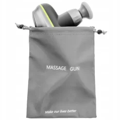 Pistolet do masażu Masażer do PLECÓW CIAŁA Massage Gun 4 KOŃCÓWKI +GRZANIE